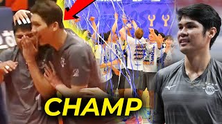 Marck Espejo and Team CHAMPION sa Korea Fourth consecutive titles sa Regular League [upl. by Ssew]