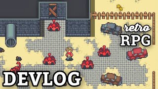 Adding New Enemies to my Retro RPG  Devlog [upl. by Owen]