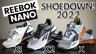 Reebok NANO X2 vs NANO X1 vs NANO X  Ultimate NANO SHOEDOWN [upl. by Acinat]