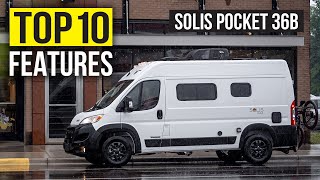 ALLNEW Compact Camper Van  Winnebago Solis Pocket 36B Top 10 Features [upl. by Ocinemod346]