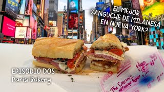 Buscando el MEJOR Sanguche de MILANESA en Nueva York  EP 2  Parisi Bakery ft Mi amigo FEDE [upl. by Dermott794]