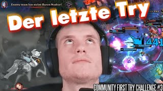 Schaffen wir die Challenge als Community  Community First Try Challenge Teil 3 [upl. by Stephani]