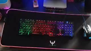 Tappetino Mouse Gaming RGB 800mm x 300mm [upl. by Roee]