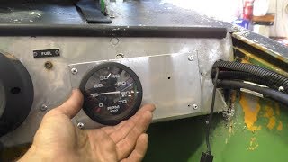 Installing and calibrating an outboard tachometer [upl. by Bristow]