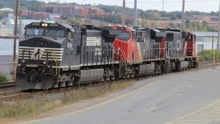 NS 9136 Halifax Intermodal Terminal 9 October 2014 [upl. by Rosette467]