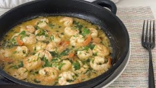 Knoblauch Garnelen Rezept Wie man Shrimps in 5 Minuten köstlich macht [upl. by Gabrila755]