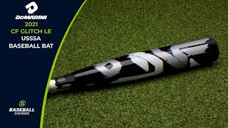 2021 DeMARINI CF Glitch LE USSSA Baseball Bat Overview by Baseball Savings [upl. by Nnairahs120]