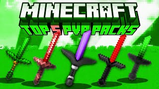 TOP 5 MCPE PVP TEXTURE PACKS FPS BOOST 120  Minecraft Bedrock Edition [upl. by Portuna]