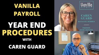 Vanilla payroll  year end procedures 2023 [upl. by Eart]