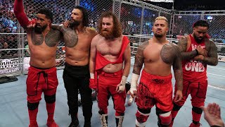 WWE 2K23 Survivor Series War Games  Team Cena vs Team Roman  CenaCody Zayn Rollins vs Bloodline [upl. by Enimzaj984]