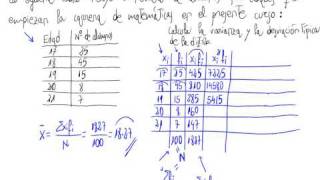 Varianza y desviación tipica dist estadística discreta [upl. by Rehpitsirhc]