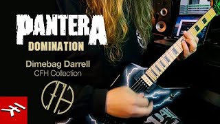 Domination Pantera  Amplitube CFH Collection  Jean Patton [upl. by Leohcin24]