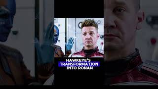 Why Did Hawkeye Transform into a Warrior in Endgame marvel marvelmovie scifi hawkeye [upl. by Laurens]