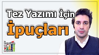 Tez Nasıl Yazılır [upl. by Hairacaz]