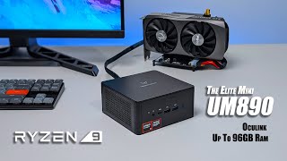 The All New Elite Mini UM890 Has A Secret Port And A Power CPU [upl. by Toffey64]