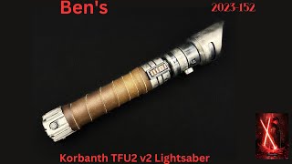 Bens Korbanth quotTFU2quot The Force Unleashed Galen Marek Lightsaber with Proffie [upl. by Damal315]