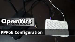 OpenWRT  Configure PPPoE [upl. by Etolas635]