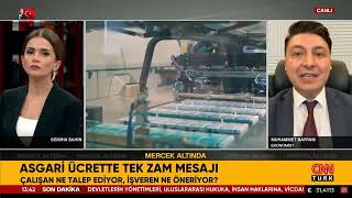 Asgari Ücrette Tek Zam Teklifi Olası Senaryolar Ne [upl. by Eneri721]