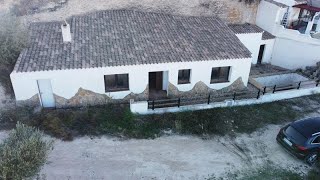 A detached rural 3 bedroom cave house 150m2 with plunge pool Ref V1875 € 100000 [upl. by Ssur]