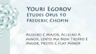 Youri Egorov Chopin Etudes Opus10 Part 1 [upl. by Alano]