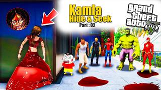 GTA 5 Kamla Hide amp Seek Part 02Shinchan And Franklin Escape [upl. by Moclam]