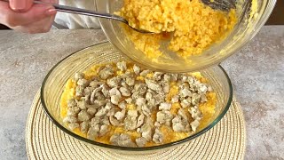 TUTTI DOVREBBERO CONOSCERE QUESTA RICETTA Zucca con pollo al forno incredibilmente delizioso [upl. by Ecirtac]