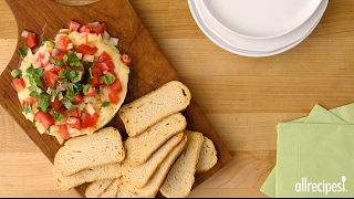 How to Make Hot Bruschetta Dip  Appetizer Recipes  Allrecipescom [upl. by Farlie908]