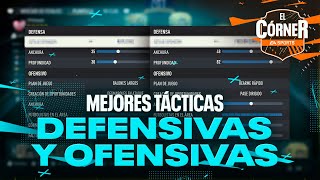 Las mejores TÁCTICAS OFENSIVAS Y DEFENSIVAS  FIFA 23 [upl. by Lyrret]