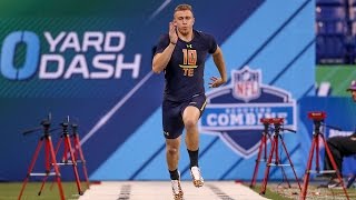 George Kittle 2017 Combine Workout [upl. by Eilak46]