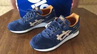 Asics Gel Respector NavySand Review [upl. by Fogel]