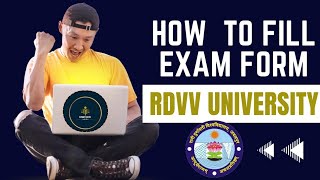 How to Fill RDVV Examination Form [upl. by Mcleod89]