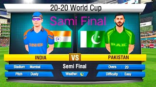 20 20 World Cup Sami Final India vs Pakistan Wcc2 Highlights Cricket Match T20 World Cup [upl. by Enrak]