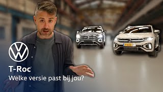 Welke Volkswagen TRoc uitvoeringen zijn er  Volkswagen Nederland [upl. by Flip]