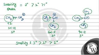 Which of the following is the most stable carbocation carbonium ion [upl. by Towers]