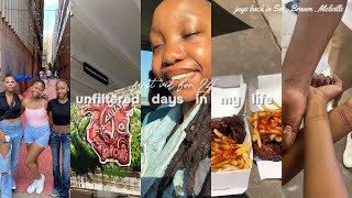 Unfiltered days in my life EP 1  first vid for 24’  Jays back in SA  South African YouTuber [upl. by Siulegroj]