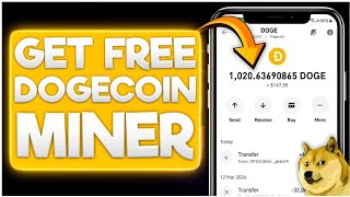 Collect Free 50 Dogecoin  Free DOGE Mining Site 2025 [upl. by Proctor606]