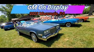 GM On Display 2023 Macungie PA Video 2 [upl. by Sorvats24]