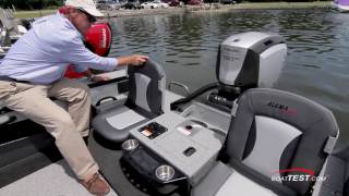 Alumacraft Edge 185 Sport 2016 Test Video  By BoatTESTcom [upl. by Ayiak]