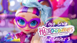 Hairdorables Series 3 PLUS Limited Edition Jojo Siwa [upl. by Acilegna]