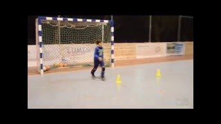 Entrenamiento Porteros Iniciación Futbol Sala Pepe Llinares [upl. by Yerfdog259]