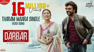 DARBAR Tamil  Tharam Maara Single Video Song  Rajinikanth  AR Murugadoss  Anirudh [upl. by Alaik]