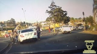 Carjacking Unfolds on Dash Cam  Active Self Protection [upl. by Angeli395]