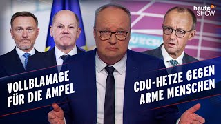 60MillardenLoch im Haushalt  Streit ums Bürgergeld  heuteshow vom 24112023 [upl. by Klein]