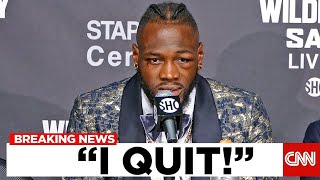 Deontay Wilder Makes Huge Announcement After Zhilei Zhang Fight [upl. by Aizahs95]