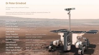 Science Week 2016 Selecting the landing site for 2018 ExoMars rover [upl. by Felita]