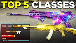 NEW TOP 5 BEST CLASSES in SEASON 2 MW3 👑 Modern Warfare 3 Best Class Setups [upl. by Atteve637]