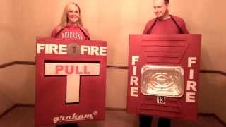 Fire Alarm Halloween Costume [upl. by Gosnell219]