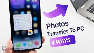 How to Transfer Photos from iPhone to PC 4 Ways [upl. by Maribelle43]