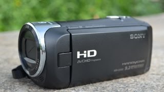 SONY HDRCX405 HD Handycam Quick Review and operations [upl. by Angeline136]