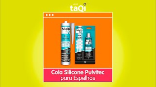 Cola Silicone Pulvitec para Espelhos 75 gramas [upl. by Einaoj734]